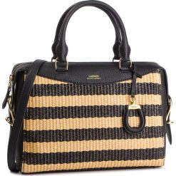 Torebka LAUREN RALPH LAUREN - Stachel-Stl-Med 431743681001 Blk/Nat. Brązowe torebki klasyczne damskie marki Lauren Ralph Lauren, z aplikacjami, ze skóry ekologicznej, klasyczne, zdobione, bez dodatków. Za 1439,00 zł.