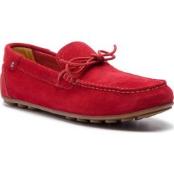 Mokasyny GEOX - U Giona D U620XD 00022 C7000 Red. Czerwone mokasyny męskie Geox, ze skóry, klasyczne. W wyprzedaży za 259,00 zł.