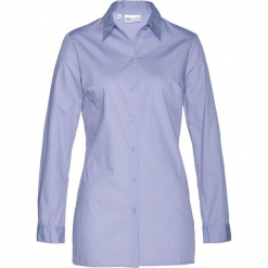Długa bluzka bonprix jasny lawendowy. Fioletowe bluzki longsleeves bonprix. Za 69,99 zł.