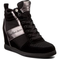 Sneakersy damskie: Sneakersy CALVIN KLEIN JEANS – Beth R0648 Black/Pewter
