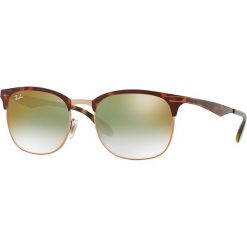 Ray-Ban - Okulary. Pomarańczowe okulary przeciwsłoneczne damskie marki Ray-Ban, owalne. Za 629,90 zł.