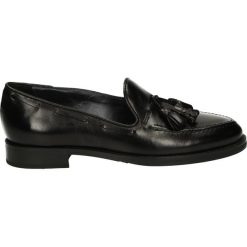 Mokasyny - 82B006 NER780. Żółte mokasyny damskie marki Venezia, ze skóry. Za 219,00 zł.