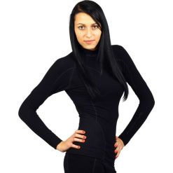 Brubeck Bluza damska Soft Merino r. XL (LS10520). Czarne bluzy damskie marki Brubeck, xl. Za 109,00 zł.