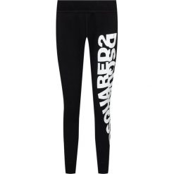 Spodnie dresowe Dsquared2 Logo Printed S75KB0074. Czarne spodnie damskie Dsquared2, s, z bawełny. W wyprzedaży za 1039,00 zł.