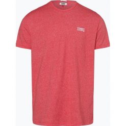 Tommy Jeans - T-shirt męski, czerwony. Czerwone t-shirty męskie Tommy Jeans, m, z jeansu. Za 129,95 zł.
