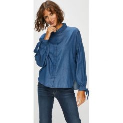 Levi's - Koszula. Niebieskie bluzki damskie Levi's®, s, bez wzorów, z bawełny, klasyczne, z klasycznym kołnierzykiem, z długim rękawem. W wyprzedaży za 139,90 zł.