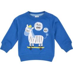 TXM BLUZA NIEMOWLĘCA CHŁOPIĘCA SPORT 74 NIEBIESKI. Niebieskie bluzy niemowlęce TXM, bez wzorów, sportowe, bez rękawów, bez kaptura. Za 19,99 zł.