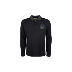 Koszulki polo z długim rękawem Versace Jeans B3GQB7P6 / Polo M/L Round Regular. Czarne koszulki męskie Versace Jeans, xxl, bez wzorów, z jeansu, z długim rękawem. Za 249,00 zł.