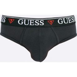 Guess Jeans - Slipy. Szare slipy męskie Guess Jeans, s, z aplikacjami, z elastanu. W wyprzedaży za 59,90 zł.