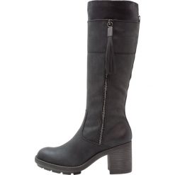 S.Oliver RED LABEL Kozaki black. Czarne buty zimowe damskie marki s.Oliver RED LABEL, z materiału. W wyprzedaży za 251,30 zł.