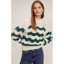 Mango - Sweter Waving. Swetry damskie Mango, s, bez wzorów, z dzianiny, bez rękawów. W wyprzedaży za 99,90 zł.