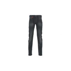 Jeansy slim fit Replay ANBASS. Czarne jeansy męskie marki Replay, m, bez wzorów. Za 543,20 zł.