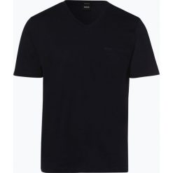 BOSS - T-shirt męski – Canistro 80, niebieski. Niebieskie t-shirty męskie Boss, s, z nadrukiem, z bawełny, bez kołnierzyka. Za 219,95 zł.