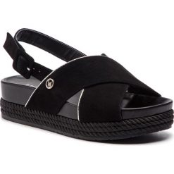 Espadryle LIU JO - Patty 02 S190045 P0021 Black 22222. Czarne espadryle damskie Liu Jo, bez wzorów, ze skóry, bez obcasa. Za 649,00 zł.
