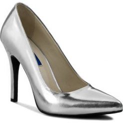 Szpilki JOOP! - Kyra 4140001790 Silver. Szare szpilki JOOP!, bez wzorów, ze skóry, bez obcasa, na obcasie, bez zapięcia. W wyprzedaży za 399,00 zł.