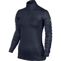 Nike Bluza damska Pro Warm Top LS HZ granatowa r. S (803145 451). Czarne bluzy sportowe damskie marki Nike, s. Za 169,19 zł.