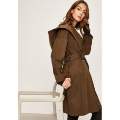 Answear - Płaszcz. Kurtki damskie ANSWEAR, s, w paski, z elastanu. W wyprzedaży za 219,90 zł.