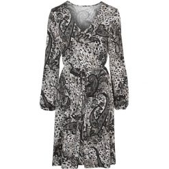 Cellbes Dżersejowa sukienka z wzorem paisley Czarny we wzory female czarny/ze wzorem 50/52. Czarne sukienki damskie Cellbes, bez wzorów, z dżerseju, eleganckie, z dekoltem w serek, z krótkim rękawem, długie, mini. Za 169,00 zł.