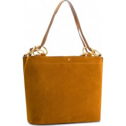 Torebka TORY BURCH - Farrah Tote 48917 Dark Tiramisu. Pomarańczowe torebki klasyczne damskie Tory Burch, bez wzorów, ze skóry, klasyczne, bez dodatków. W wyprzedaży za 1089,00 zł.