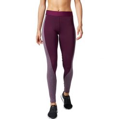 Spodnie sportowe damskie: Adidas Spodnie TF TIG LT CW fioletowe r. S (BQ9483)