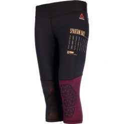 Odzież damska: legginsy do biegania damskie 3/4 REEBOK SPARTAN CAPRI / S99818