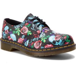 Półbuty DR. MARTENS - 1461 Rose 2442802 Multi. Czarne półbuty damskie Dr. Martens, na co dzień, bez wzorów, ze skóry, bez obcasa, na obcasie, bez zapięcia. Za 649,00 zł.