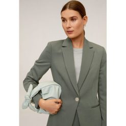 Mango - Żakiet Office6. Zielone marynarki damskie Mango, bez wzorów, z elastanu. Za 229,90 zł.
