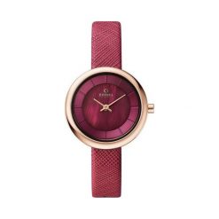 Obaku V146LVQRD - Kupuj tylko oryginalne produkty w autoryzowanym sklepie. Czerwone zegarki damskie marki Obaku. Za 504,00 zł.