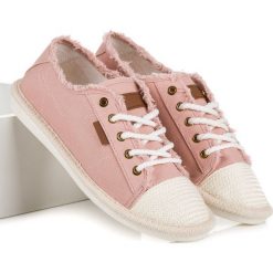 Sznurowane trampki espadryle ANNE. Czerwone trampki i tenisówki damskie marki SEASTAR. Za 79,90 zł.
