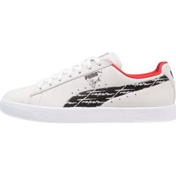 Puma CLYDE TRAPSTAR Tenisówki i Trampki white/black. Szare tenisówki męskie Puma, z materiału. W wyprzedaży za 314,25 zł.