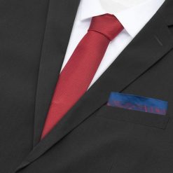 Krawat i poszetka - Czerwony. Czerwone poszetki męskie Reserved, bez wzorów. Za 59,99 zł.