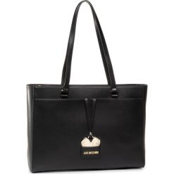 Torebka LOVE MOSCHINO - JC4294PP0AKS0000 Nero. Czarne torebki klasyczne damskie Love Moschino, bez wzorów, ze skóry, klasyczne, bez dodatków. Za 1489,00 zł.