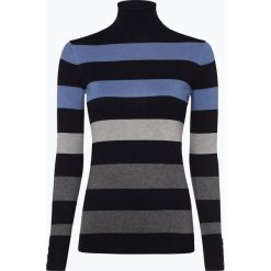 Marie Lund - Sweter damski, niebieski. Niebieskie swetry damskie marki Marie Lund, l, w paski, bez rękawów. Za 99,95 zł.