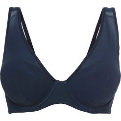 Biustonosz usztywniany bonprix ciemnoniebieski. Niebieskie biustonosze bardotka bonprix. Za 32,99 zł.