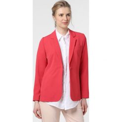 Betty Barclay - Blezer damski, pomarańczowy. Pomarańczowe bolerka i narzutki damskie Betty Barclay, bez wzorów, z materiału, bez rękawów. Za 499,95 zł.