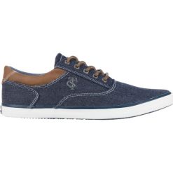 Tom Tailor Tenisówki Niebieski. Niebieskie trampki męskie Tom Tailor, bez wzorów, z materiału, bez zapięcia. Za 223,95 zł.