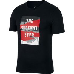 Koszulka Nike Air Jordan Sportswear Tee SS Heritage GFX1 (AH6318-010). Czarne koszulki męskie marki Jordan, m, bez wzorów, bez kołnierzyka. Za 79,99 zł.