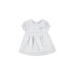 Kanz Girls Mini Sukienka bright white - biały. Białe sukienki niemowlęce marki Kanz, bez wzorów, z bawełny, bez rękawów, mini. Za 85,00 zł.