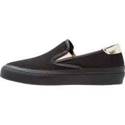 Creepersy damskie: Armani Exchange Półbuty wsuwane black