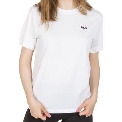 FILA EARA TEE > 687469-M67. Koszulki damskie Fila, m, bez wzorów, z bawełny, klasyczne, z okrągłym kołnierzem, z krótkim rękawem. Za 109,99 zł.
