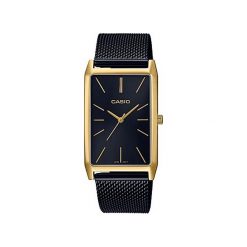 Zegarek CASIO - LTP-E156MGB-1AEF Black/Gold. Żółte zegarki damskie CASIO. W wyprzedaży za 339,00 zł.