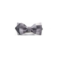 Mucha marthu GRAY PIXEL DIAMOND. Szare muszki męskie Marthu, w paski, z tkaniny, eleganckie. Za 89,00 zł.