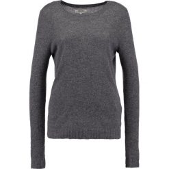 Swetry klasyczne damskie: Zalando Essentials Sweter dark grey melange