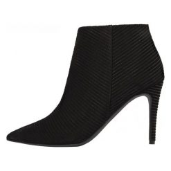 L37 Botki Damskie Super Stylish, 40, Czarne. Czarne botki damskie marki L37, bez obcasa, bez zapięcia. W wyprzedaży za 446,00 zł.