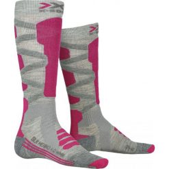 Skarpety X-SOCKS SKI SILK MERINO 4.0. Szare skarpetki damskie X SOCKS, bez wzorów. Za 200,00 zł.