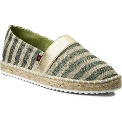 Espadryle BIG STAR - AA274188 Khaki. Zielone espadryle damskie marki BIG STAR, na co dzień, bez wzorów, z tworzywa sztucznego, retro, bez obcasa, na płaskiej podeszwie, bez zapięcia. Za 89,00 zł.