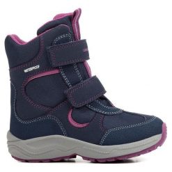 Geox Buty Zimowe Za Kostkę Dziewczęce New Alaska 31 Niebieski. Niebieskie buty dziewczęce zimowe Geox, za kostkę, bez zapięcia. Za 329,00 zł.