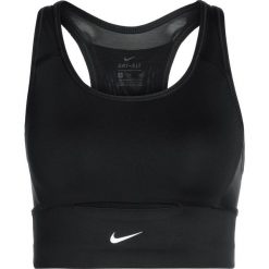 Biustonosze sportowe: Nike Performance SWOOSH POCKET BRA Biustonosz sportowy black/black/white