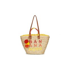 Torby shopper Banana Moon LICKLY WOODRAW. Brązowe torby damskie na zakupy marki Banana Moon, bez wzorów, bez dodatków. Za 389,00 zł.