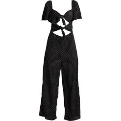 Kombinezony damskie: Fashion Union Petite MAJISTER SPOT TIE Kombinezon black